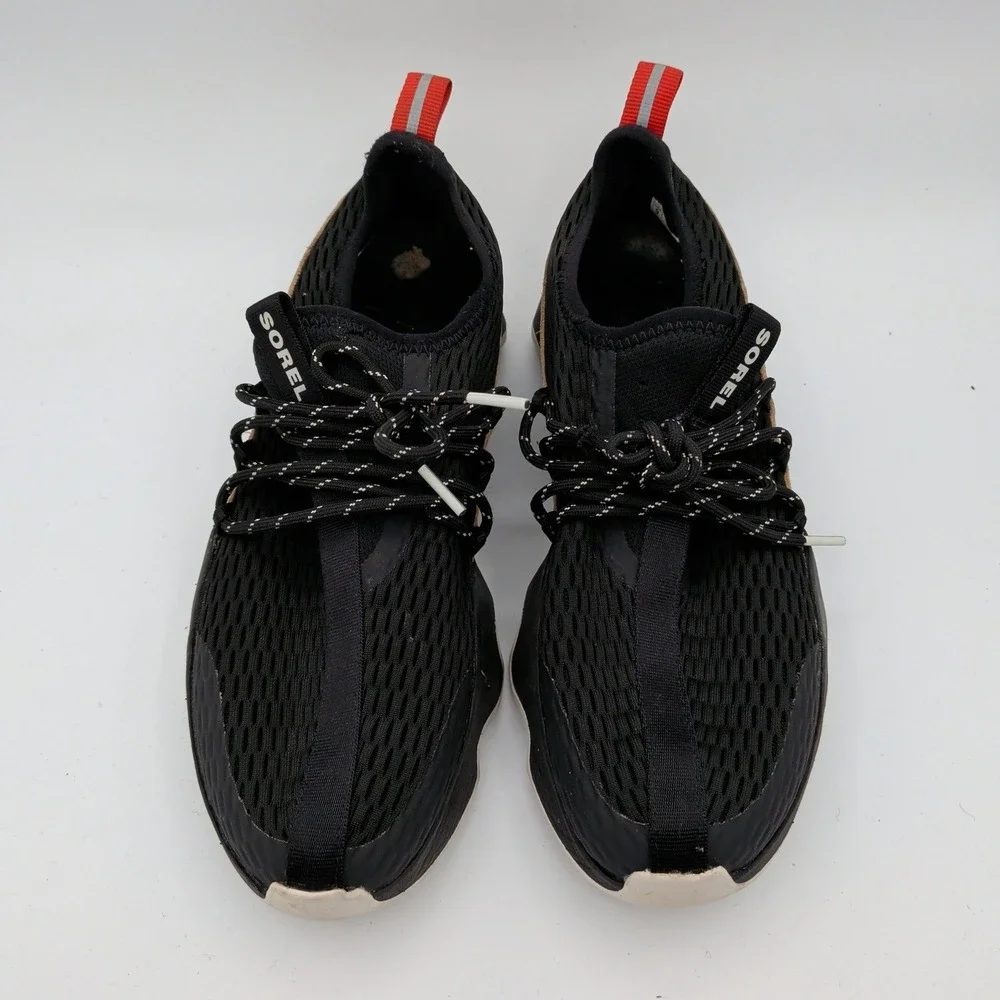 Sorel Kinetic Impact Lace Womens Sneakers Black Tan NL4953-010 Size 9 - Picture 4 of 8